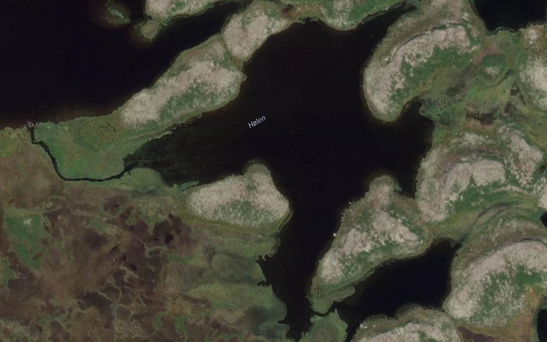 Satellite map of the Holen