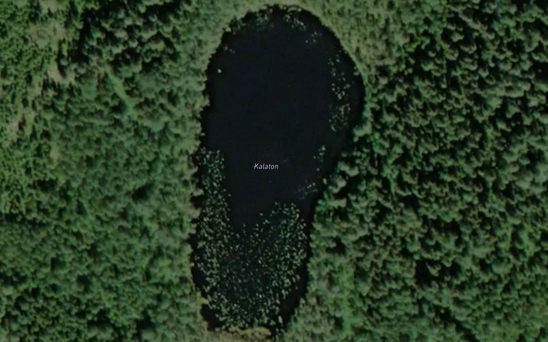 Satellite map of the Kalaton