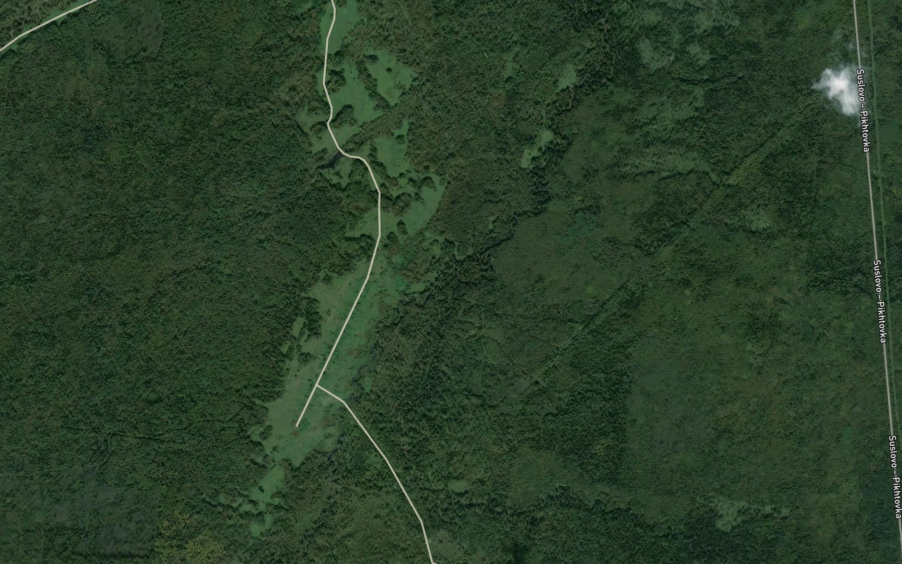 Satellite map of the Karasoulka