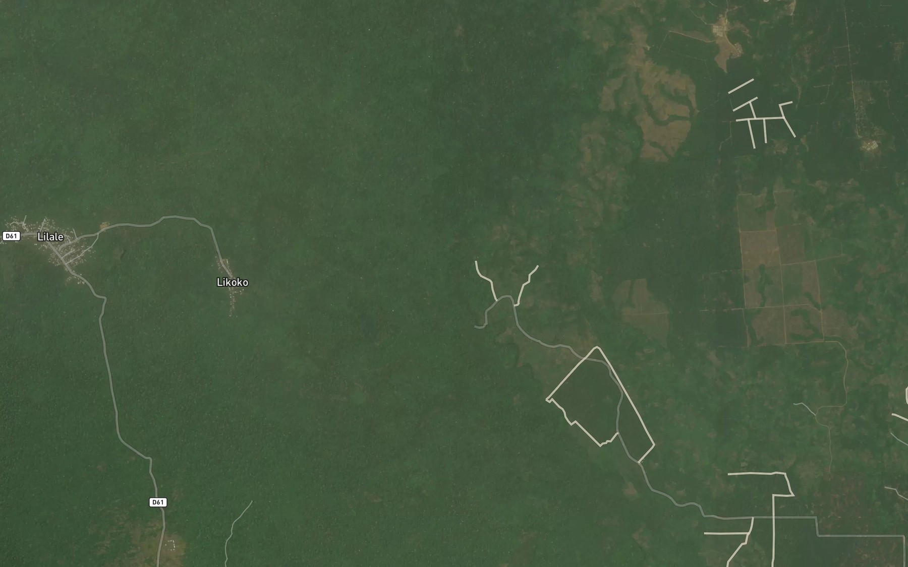 Satellite map of the Njanja