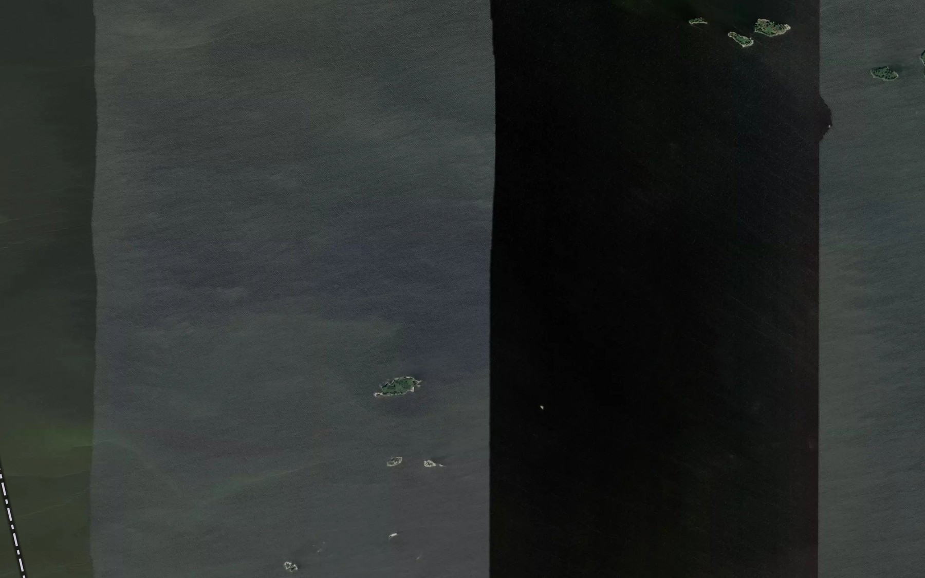 Satellite map of the Lac des Bois