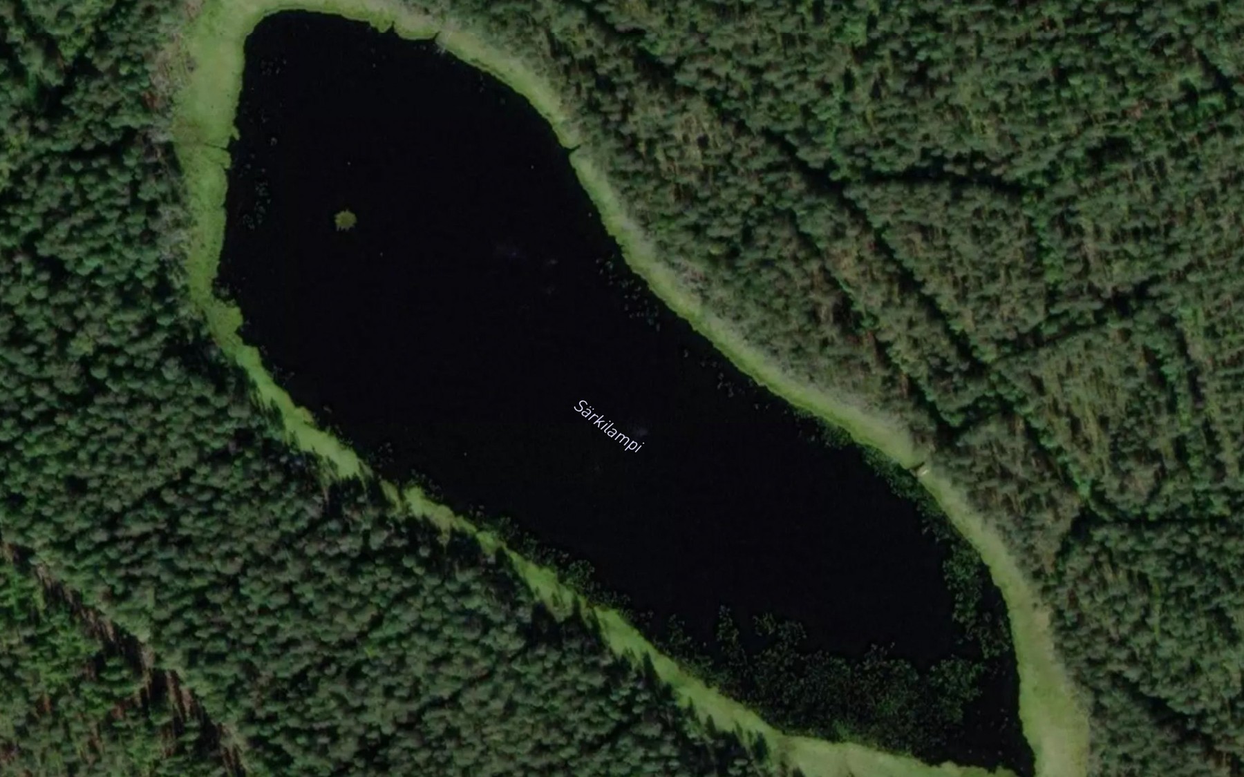Satellite map of the Sarkilampi