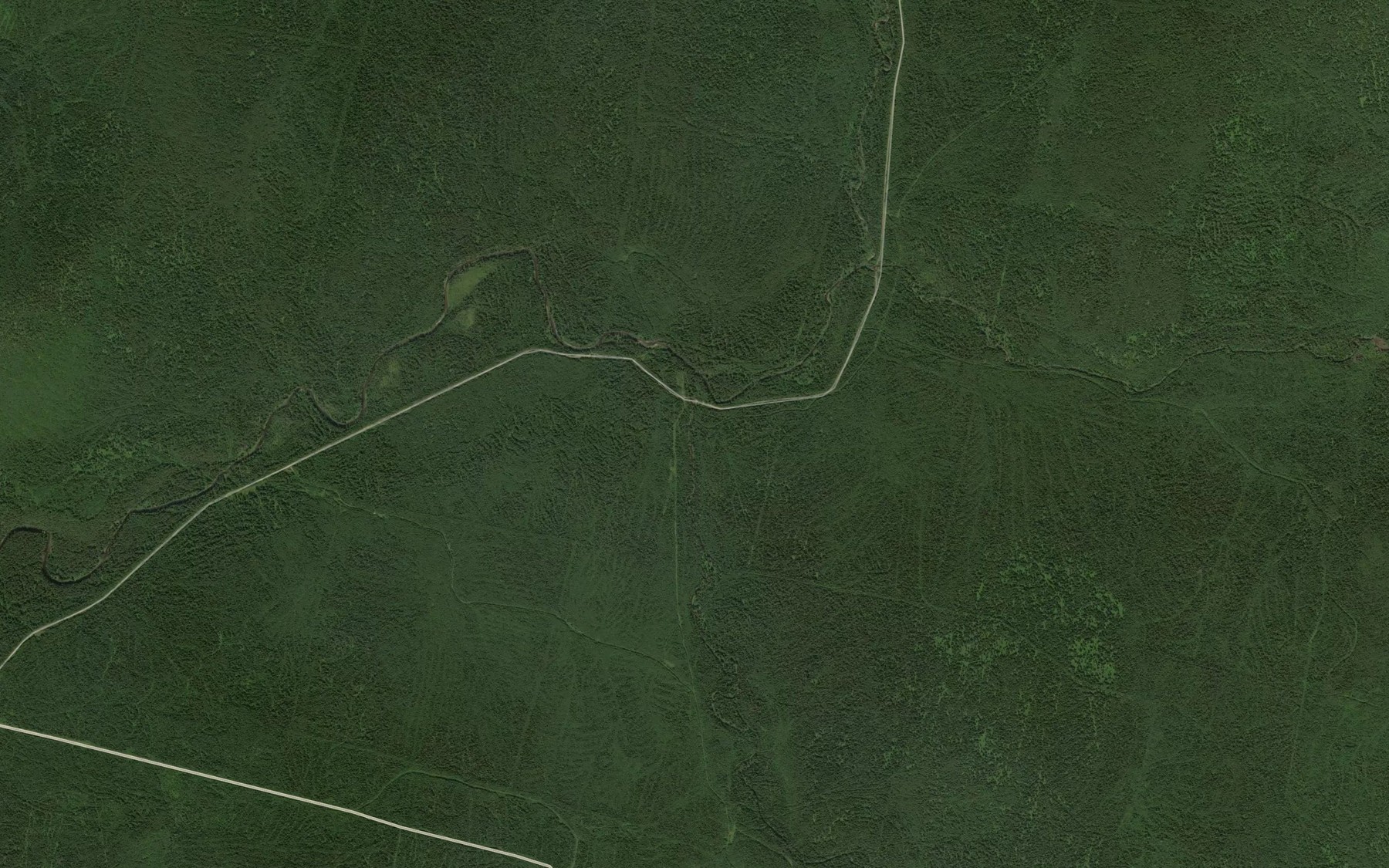 Satellite map of the Yuzhnaya Oslyanka