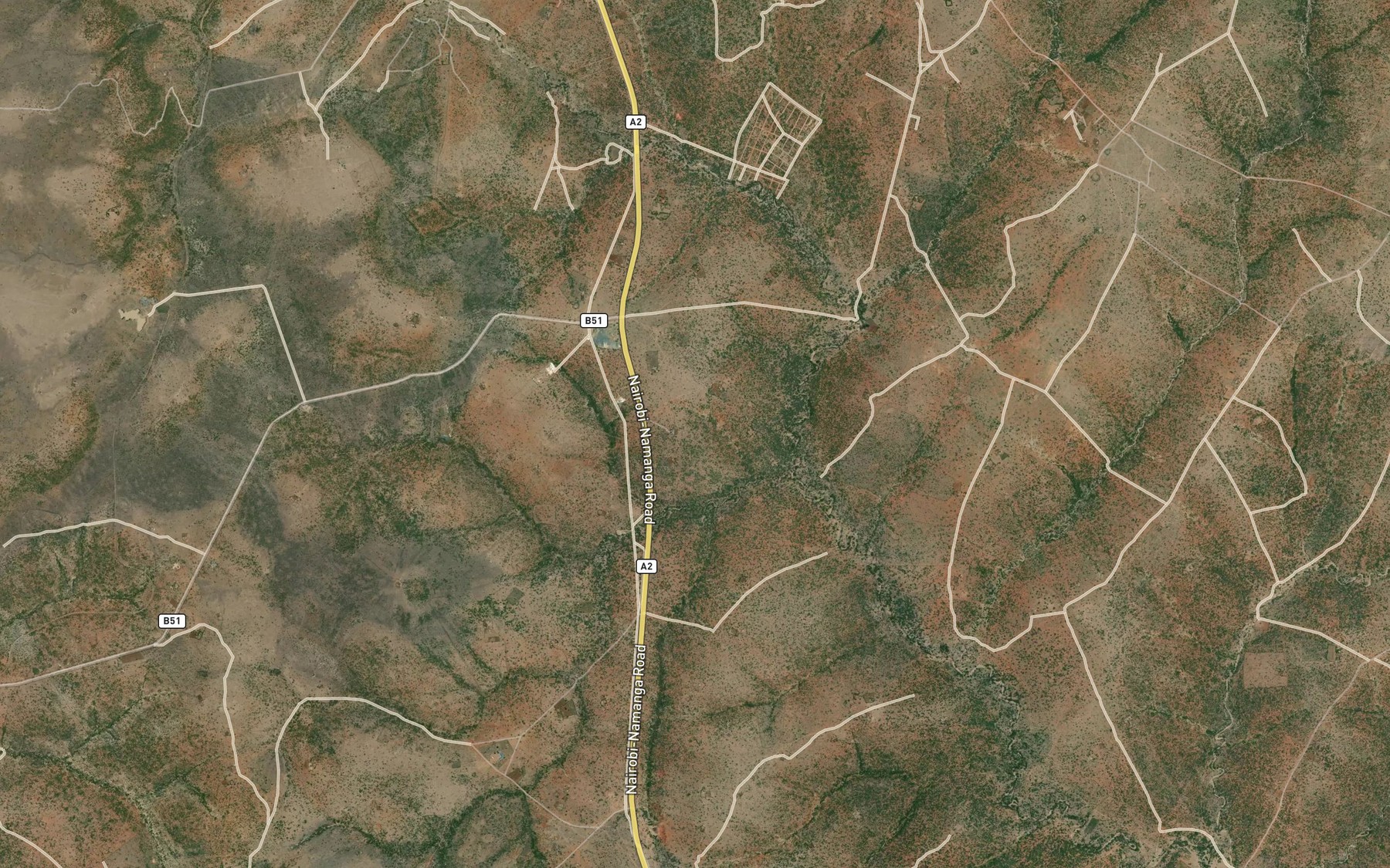 Satellite map of the Dolegeshi