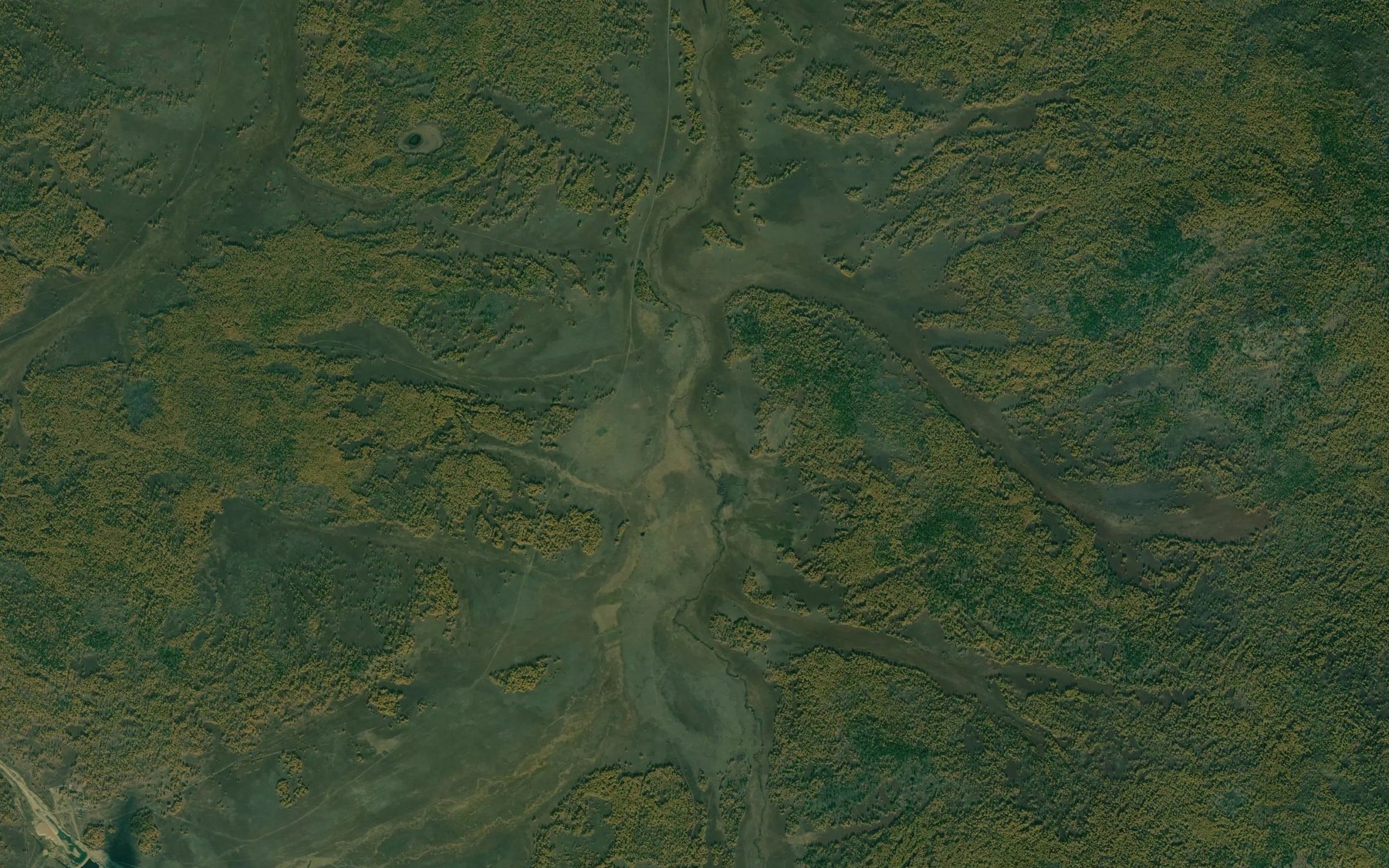 Satellite map of the Telerga