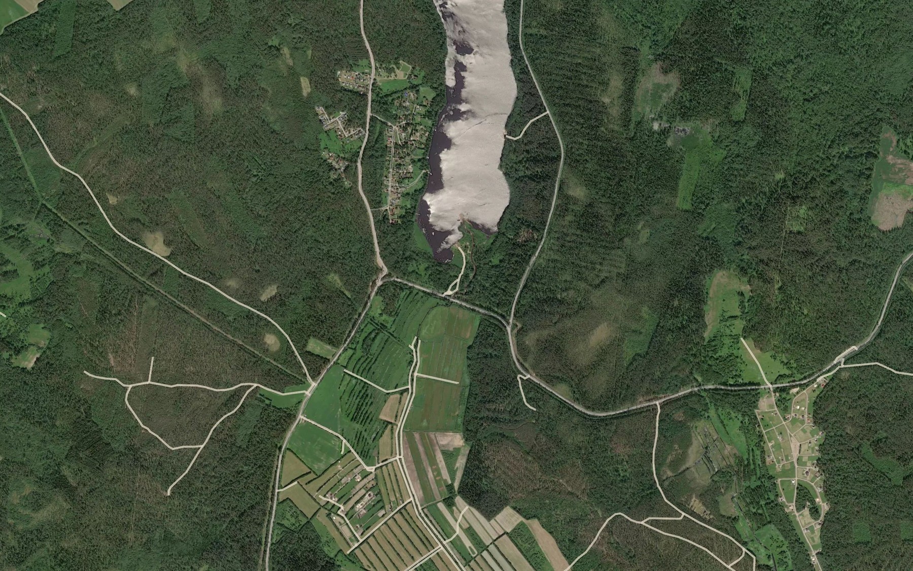 Satellite map of the Volochayevka