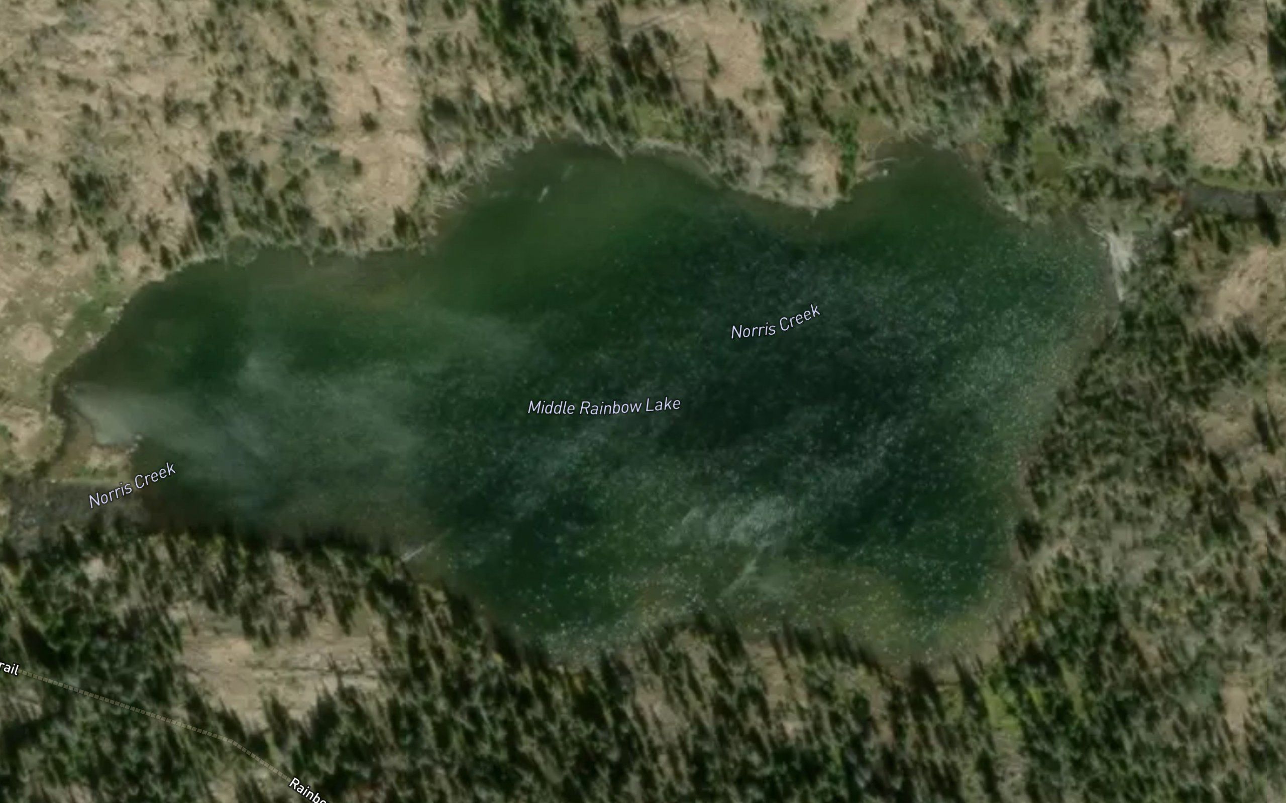 Middle Rainbow Lake