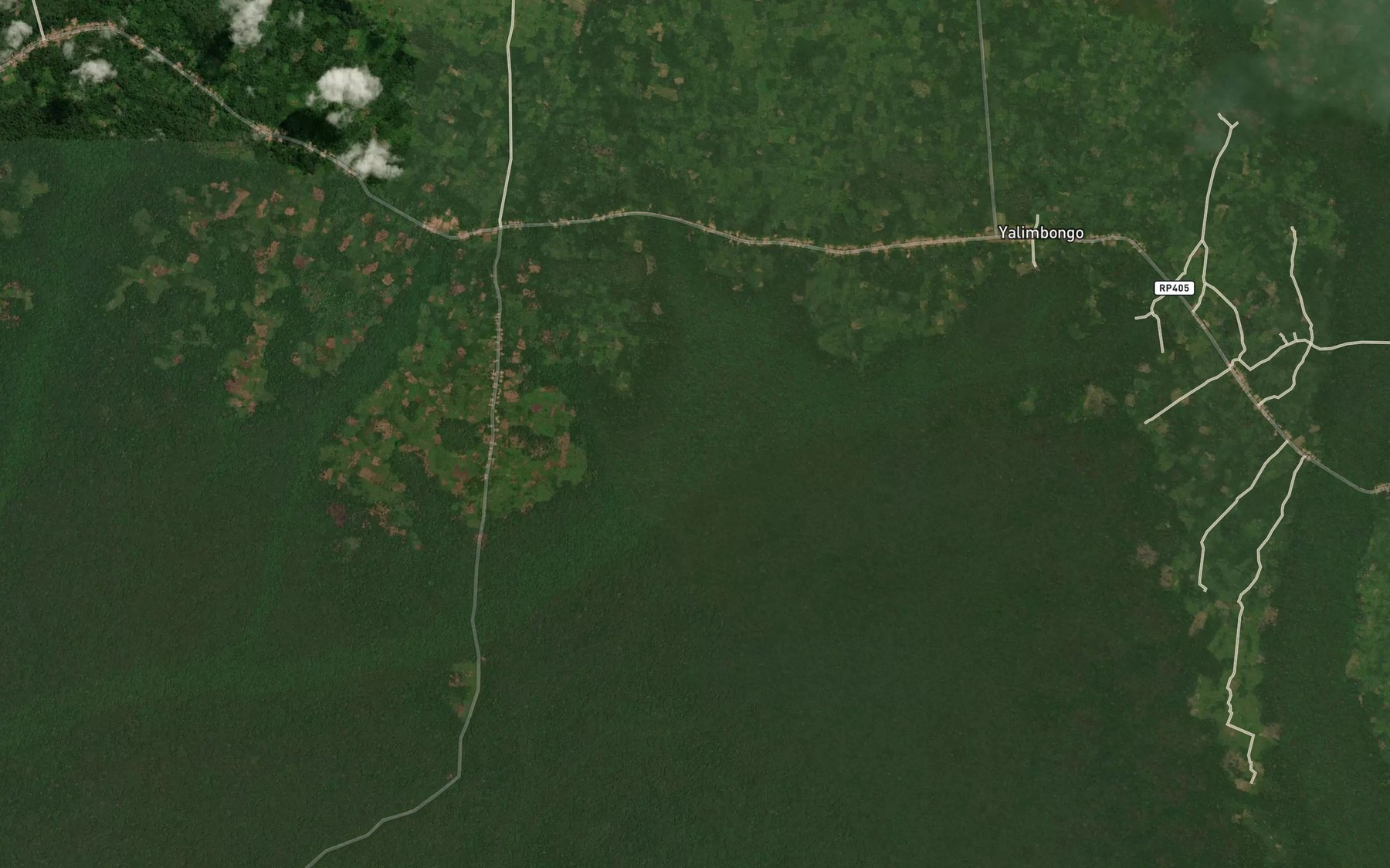 Satellite map of the Golu