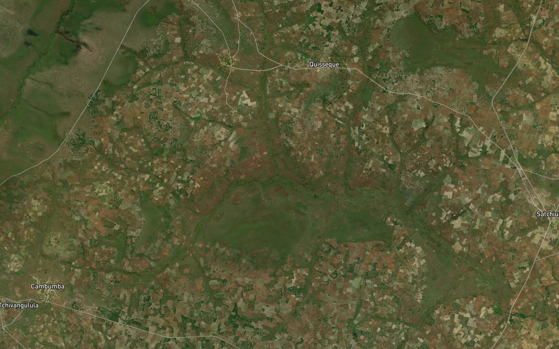 Satellite map of the Vingongolo