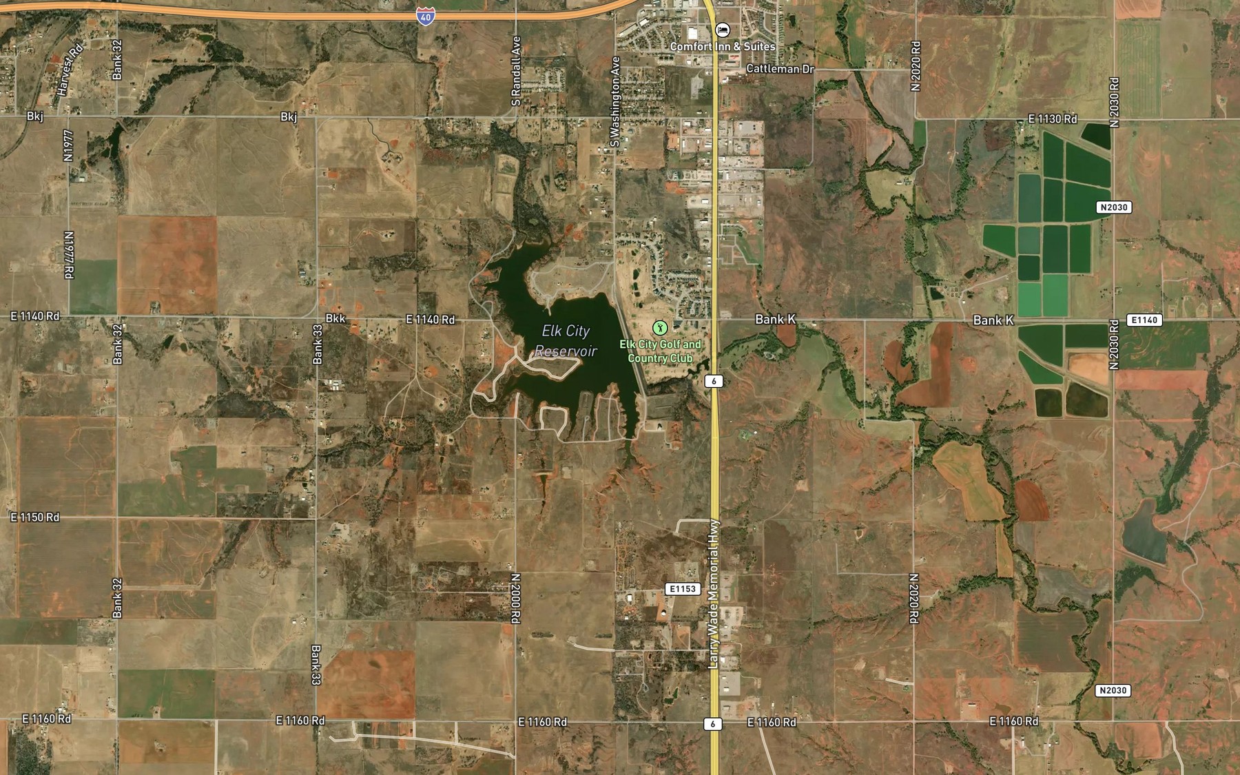 Satellite map of the Spot 3