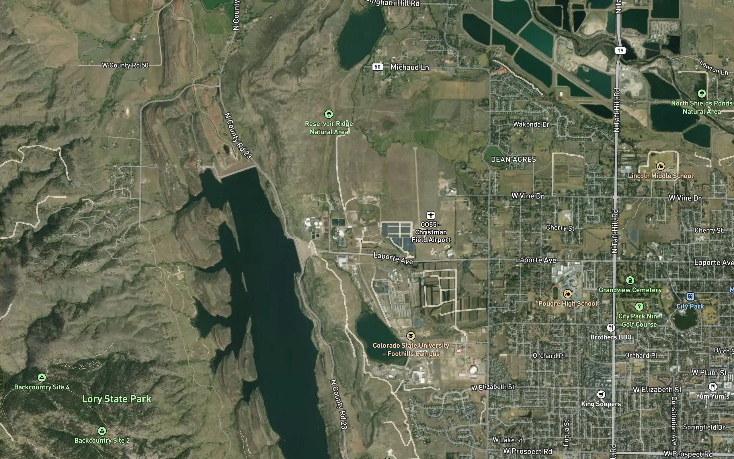 Soldier Canyon Reservoir