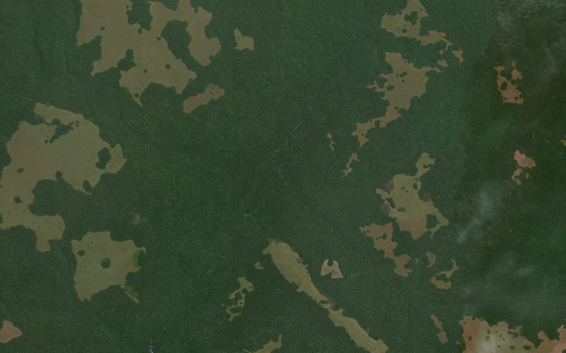 Satellite map of the Gengele