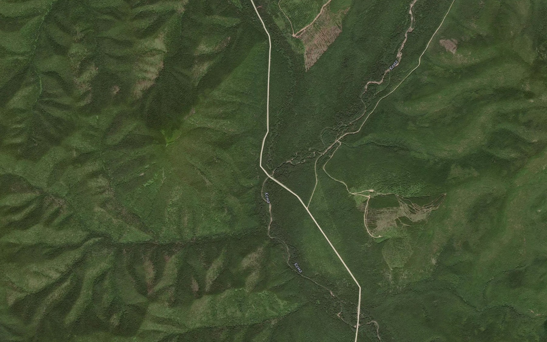 Satellite map of the Nadezhda
