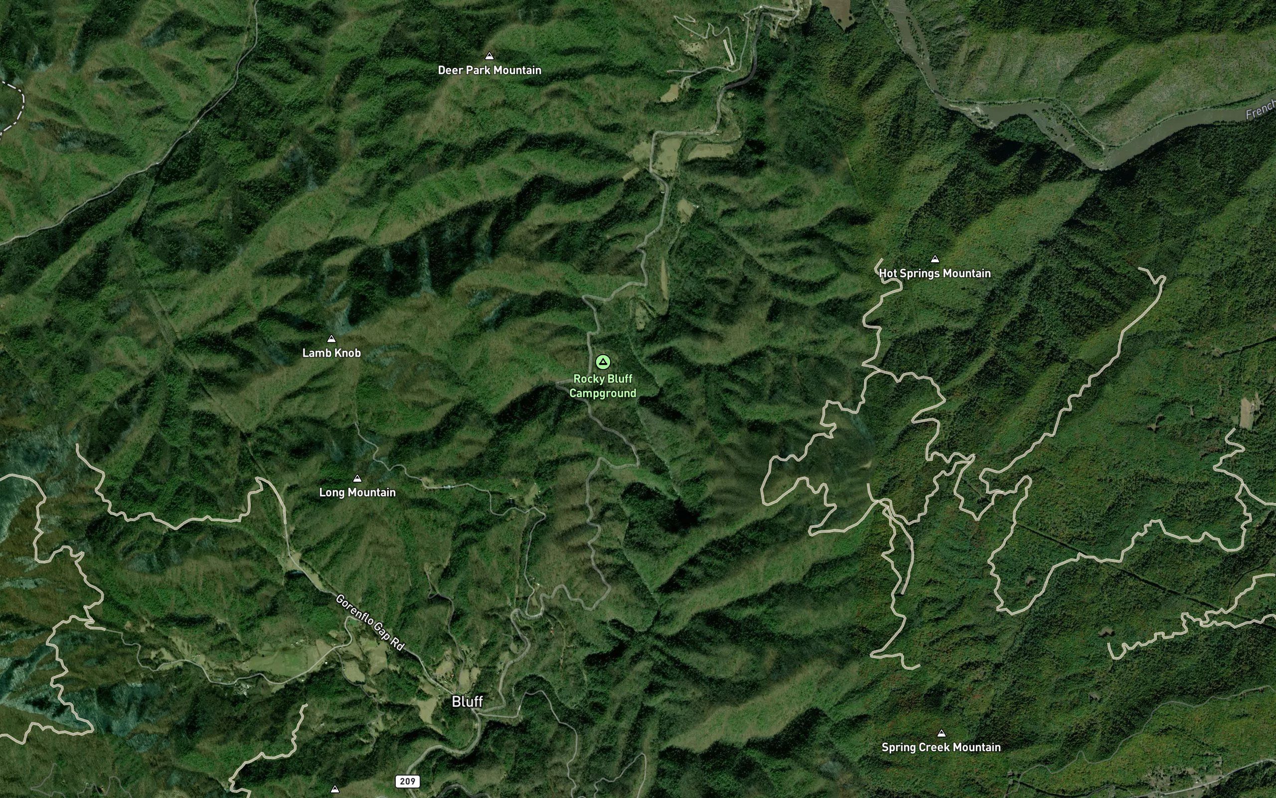 Long Mountain Branch