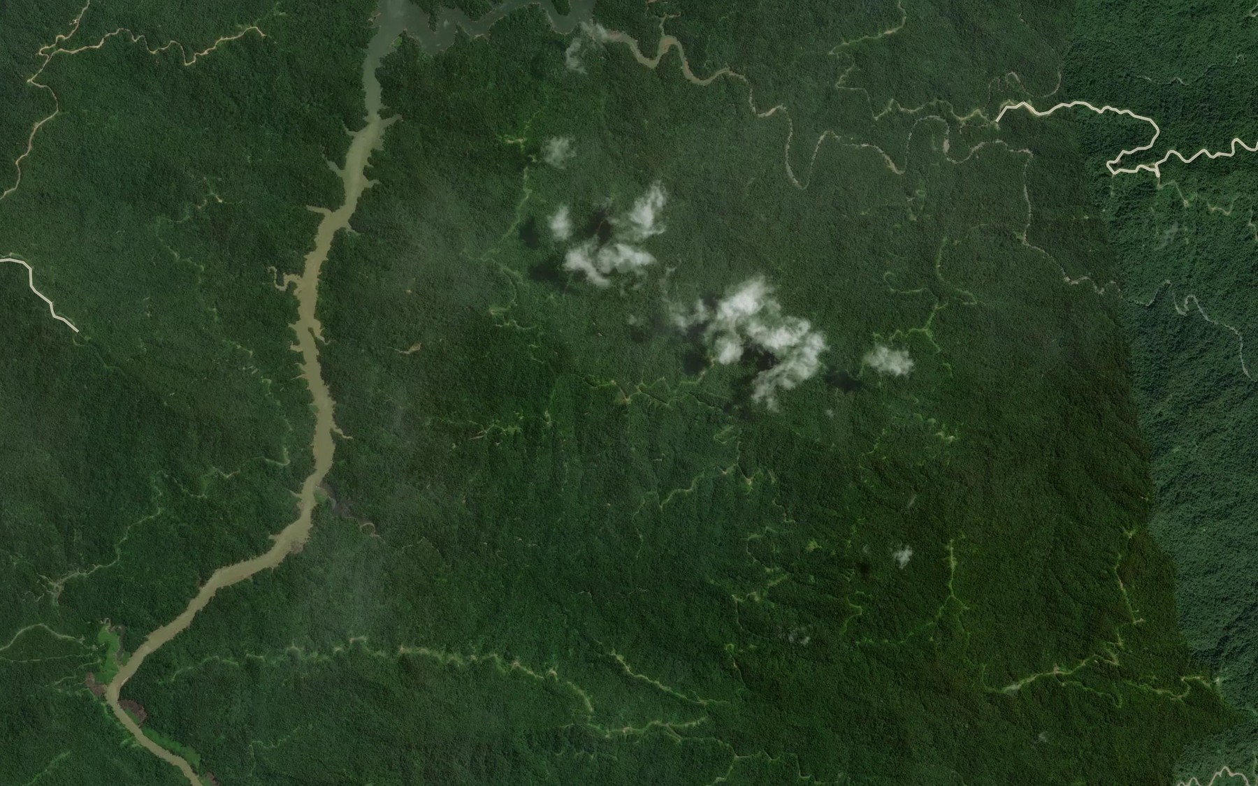 Satellite map of the Sungai Batang Buloh