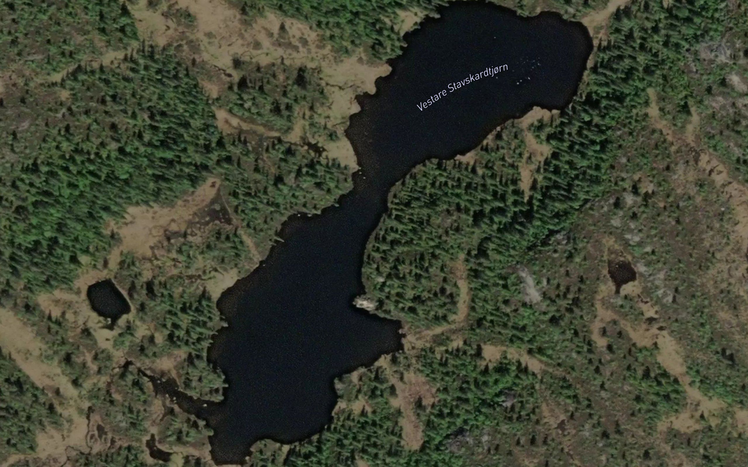 Stavskardtjorn,vestare