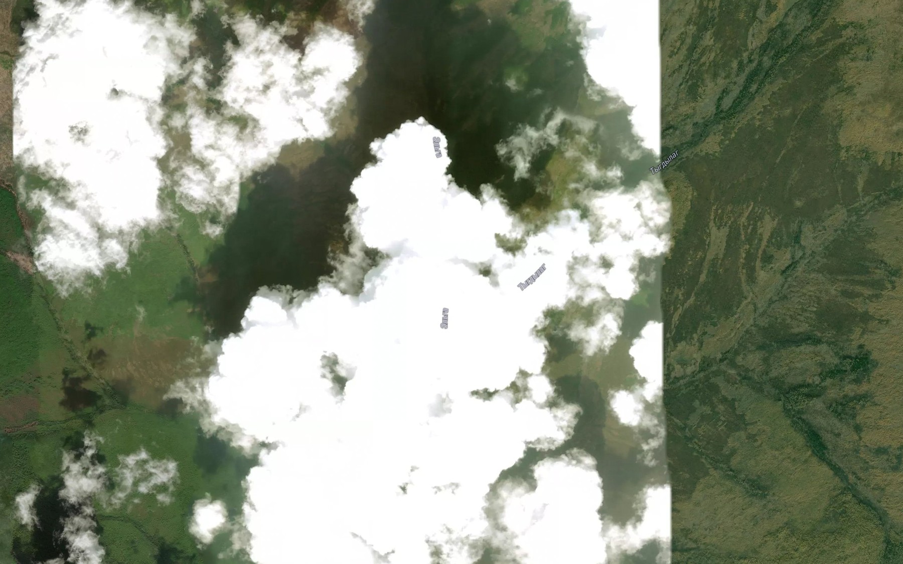 Satellite map of the Nikinsa