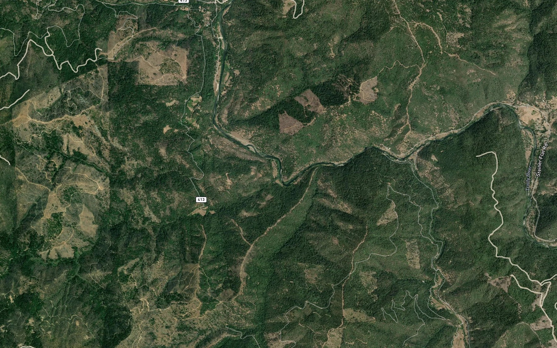Satellite map of the Dutch Creek