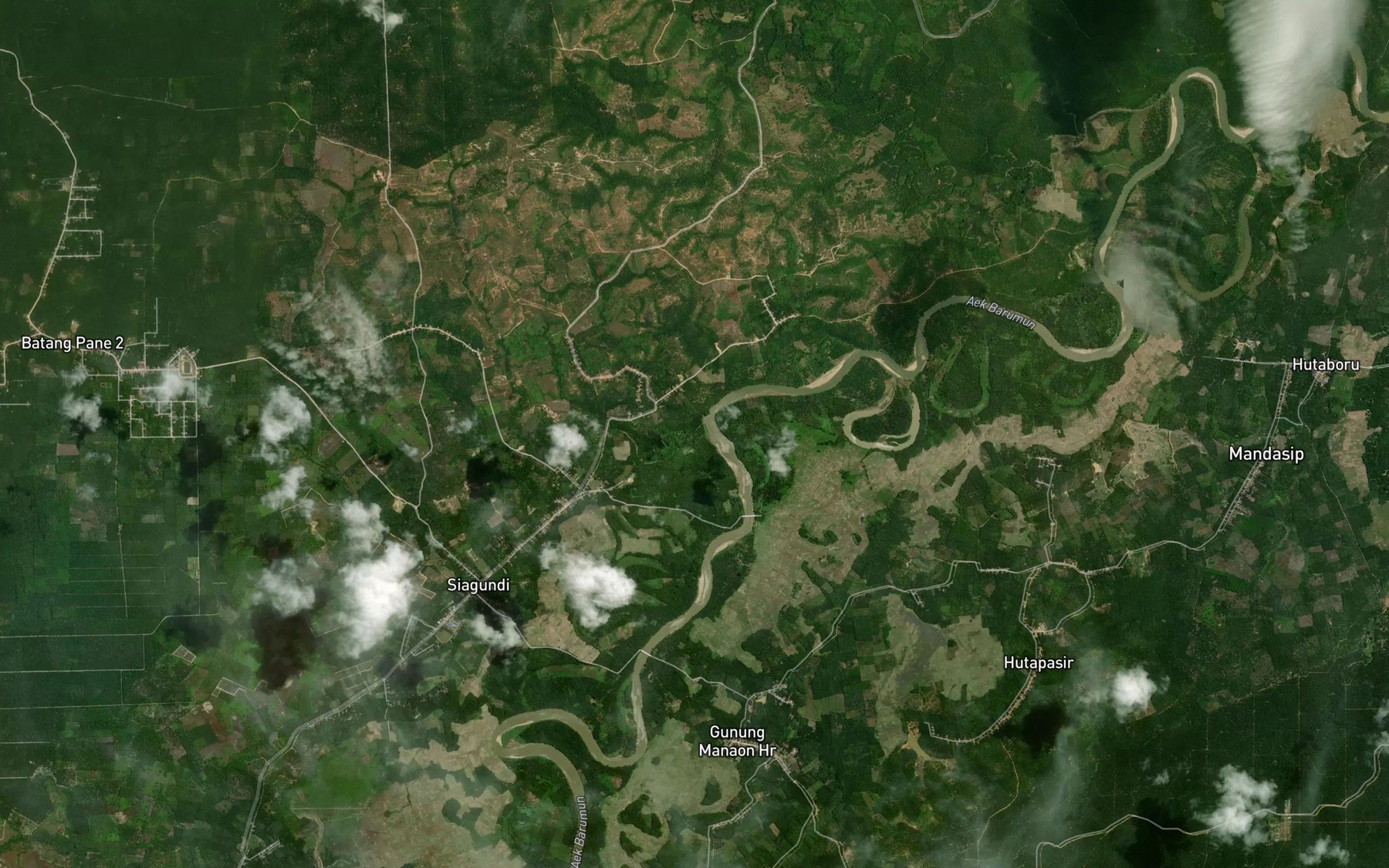 Satellite map of the Air Partapaan