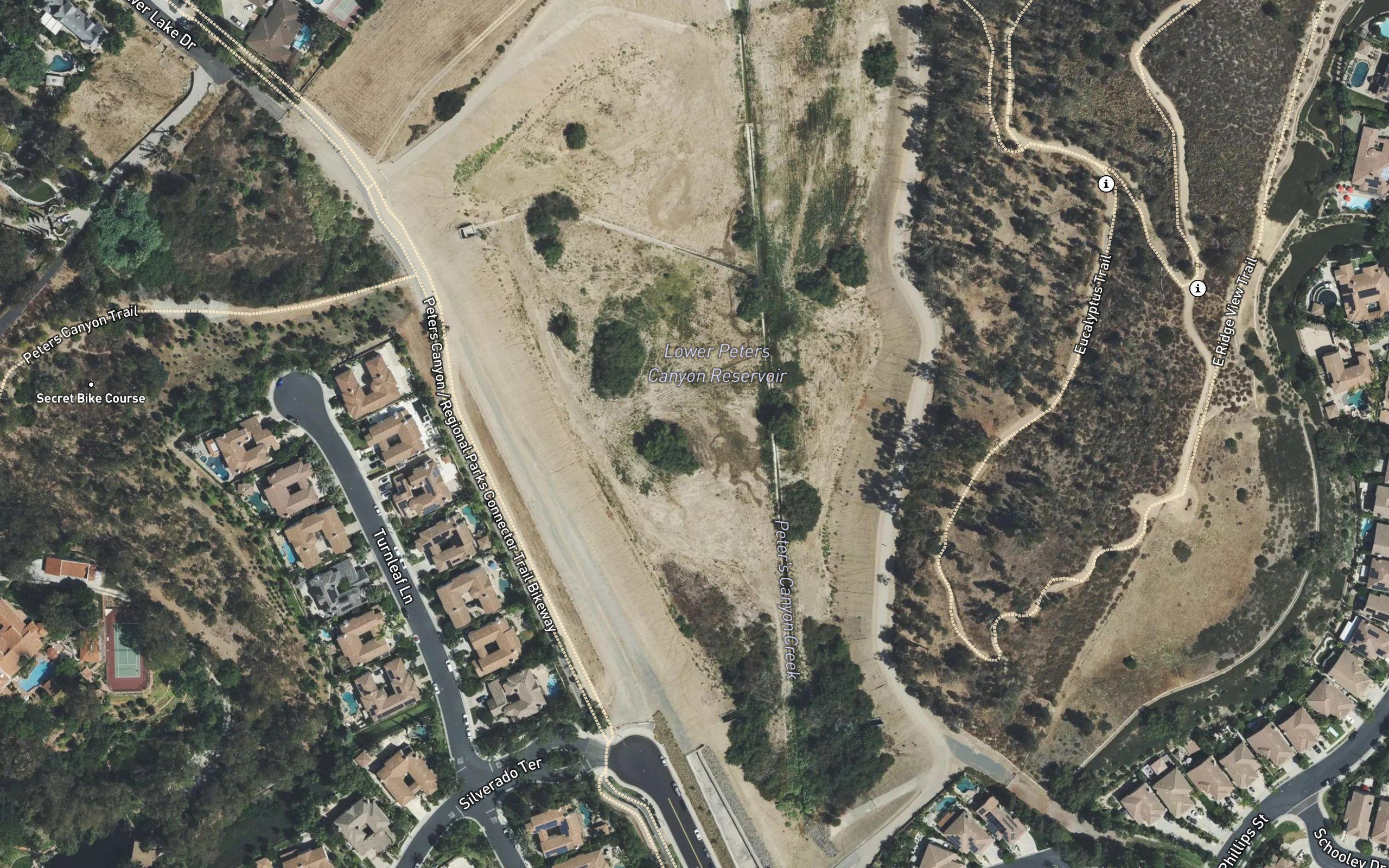 Lower Peters Canyon Reservoir