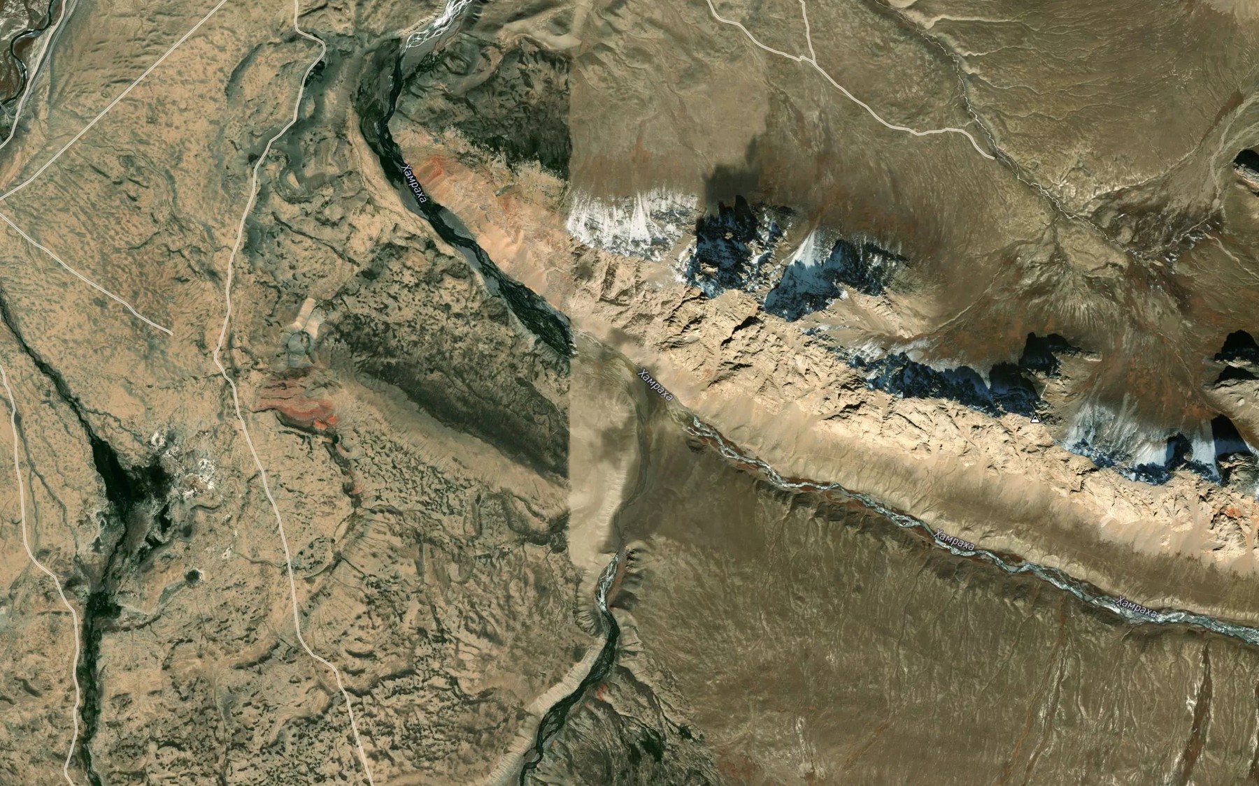 Satellite map of the Beik