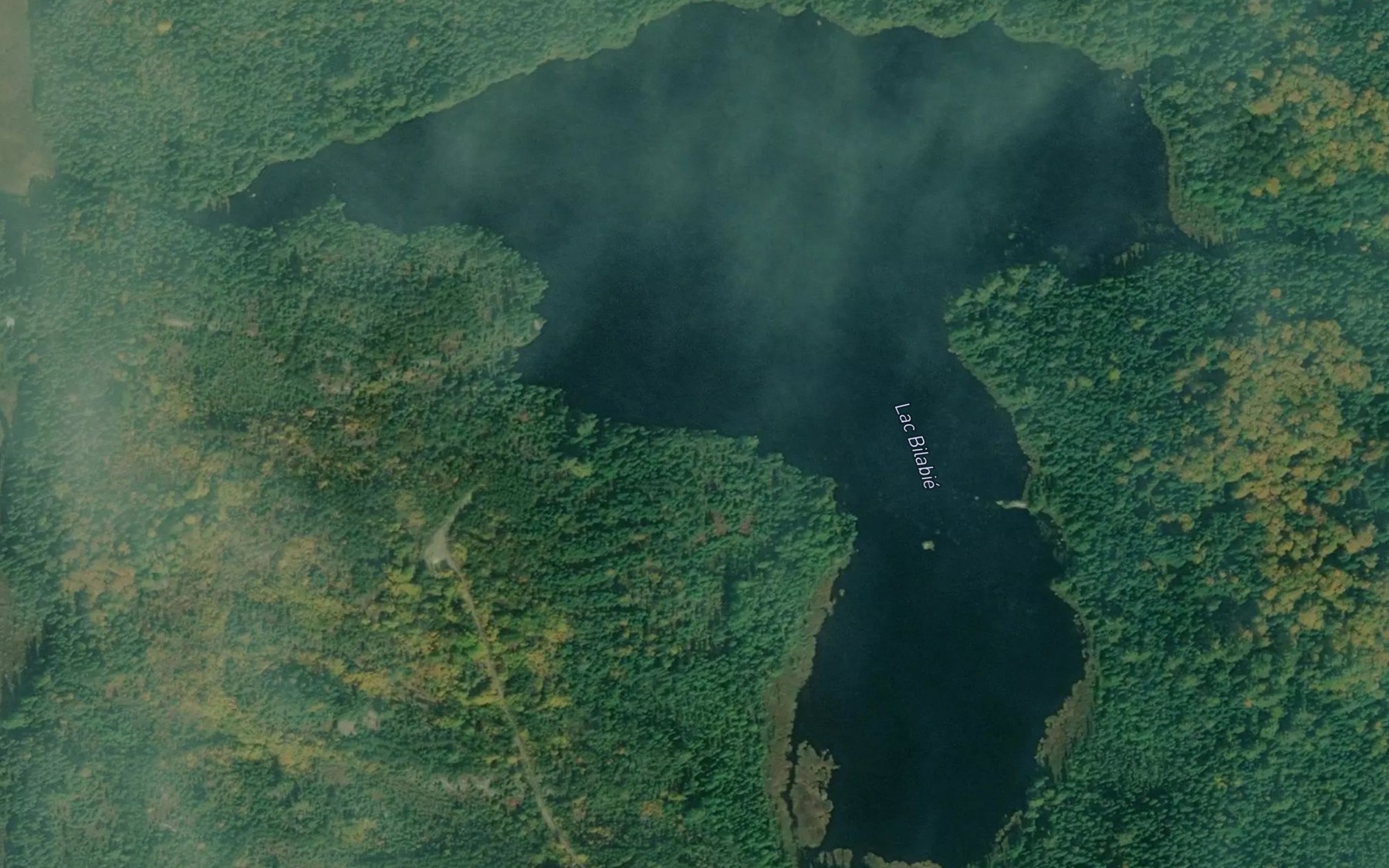 Satellite map of the Lac Bilabie