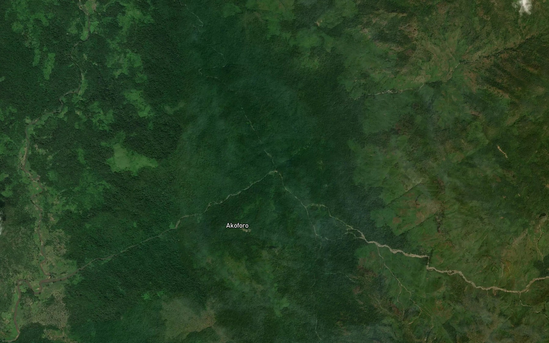 Satellite map of the Batu