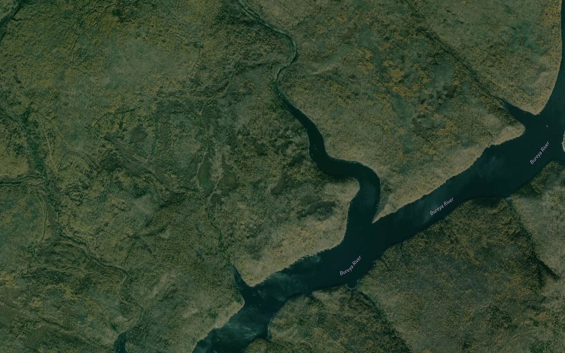 Satellite map of the Burein-Taledzhan