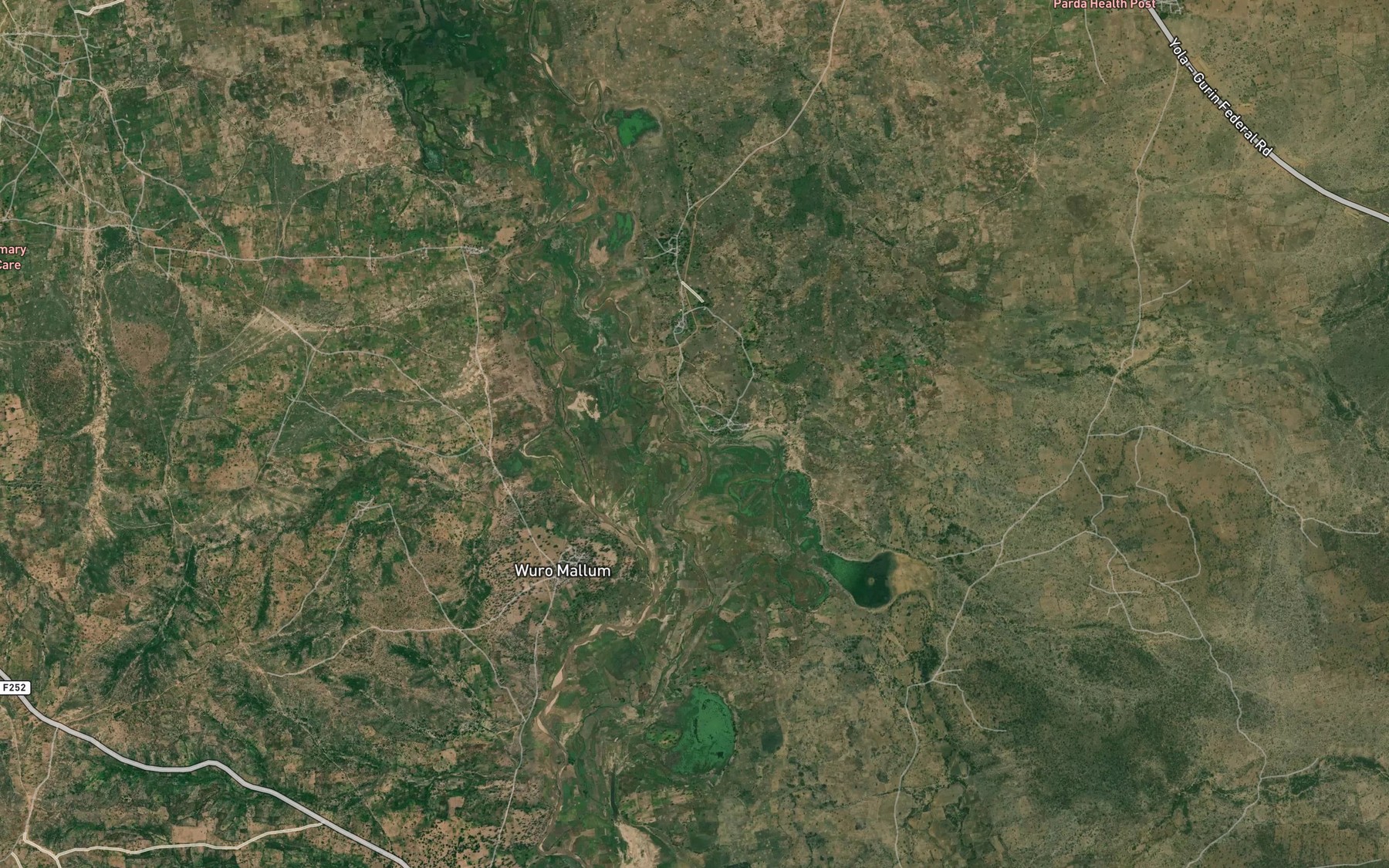 Satellite map of the Mayo Safakoli
