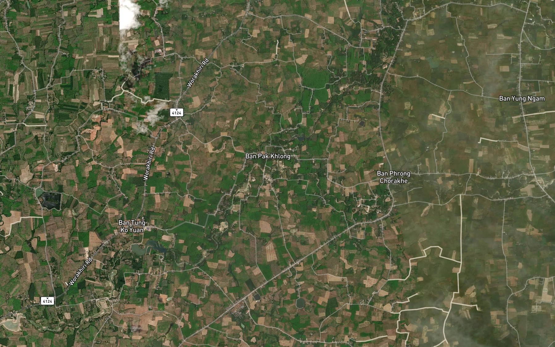Satellite map of the Khlong So