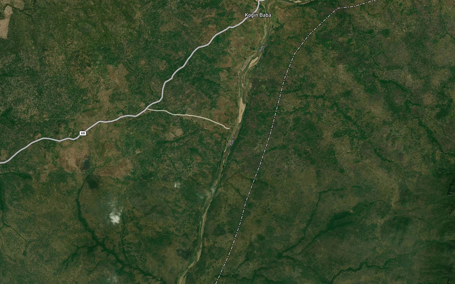 Satellite map of the Shamdu
