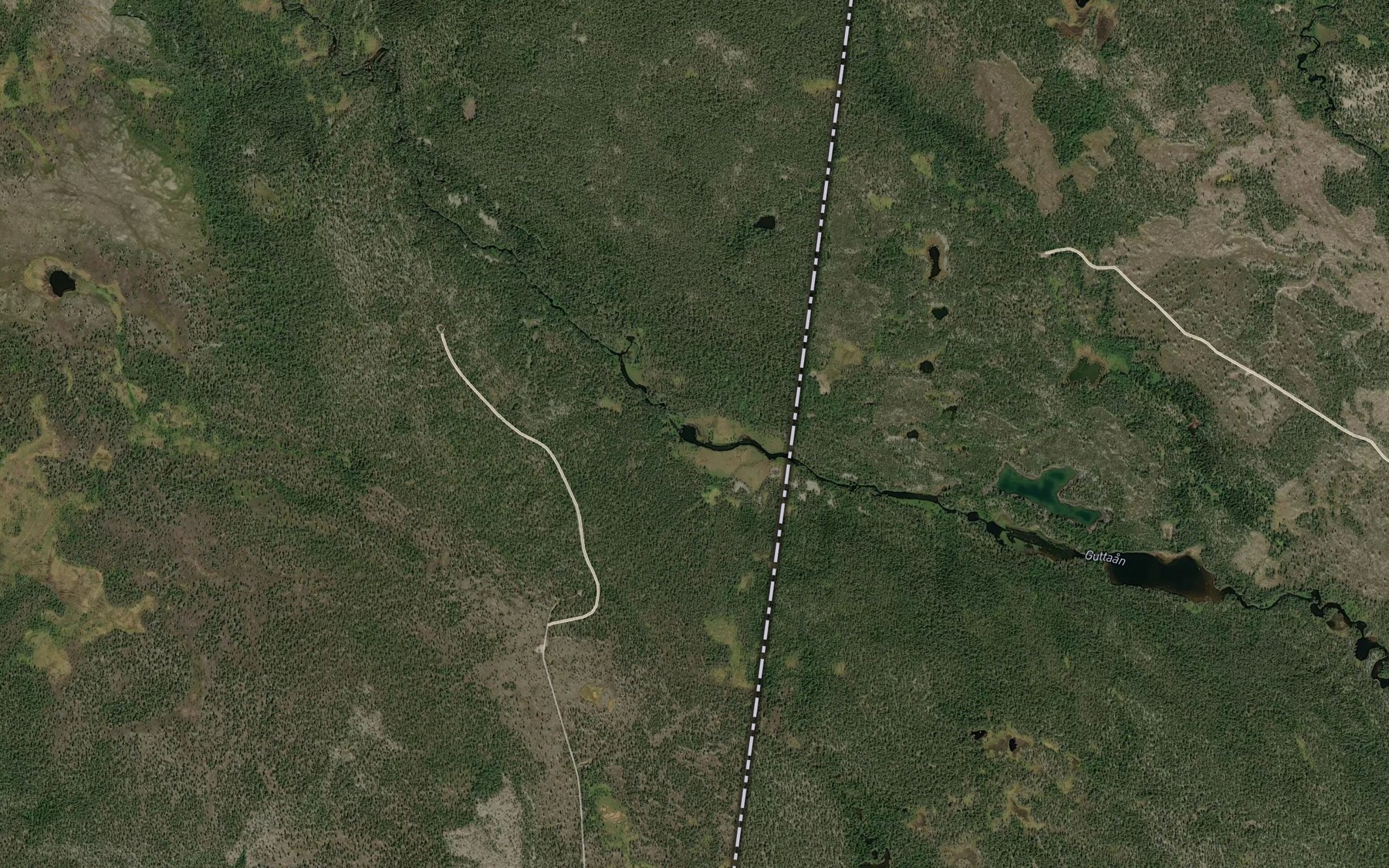 Satellite map of the Sellre