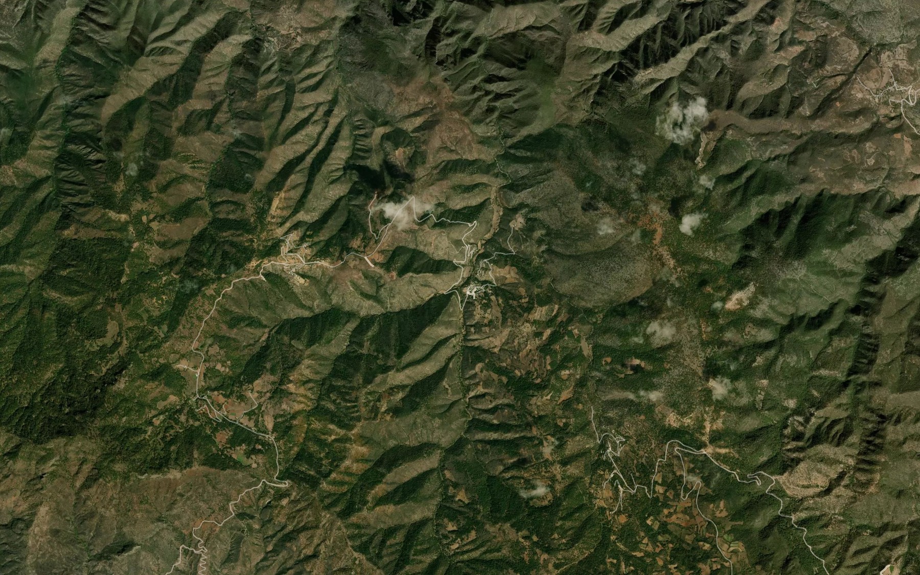 Satellite map of the Arroyo el Campo