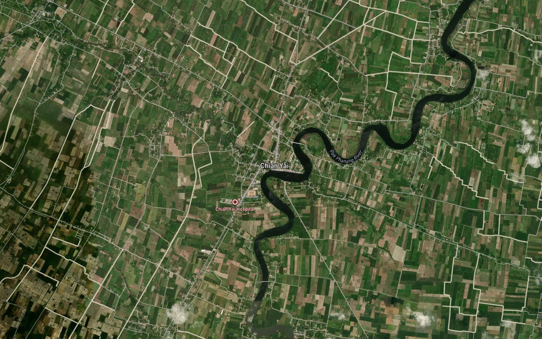 Satellite map of the Khlong Chian