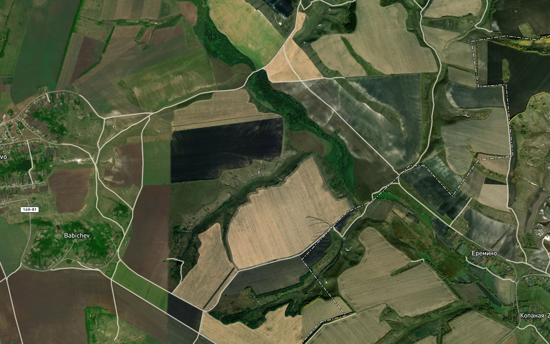 Satellite map of the Yar Zavodets