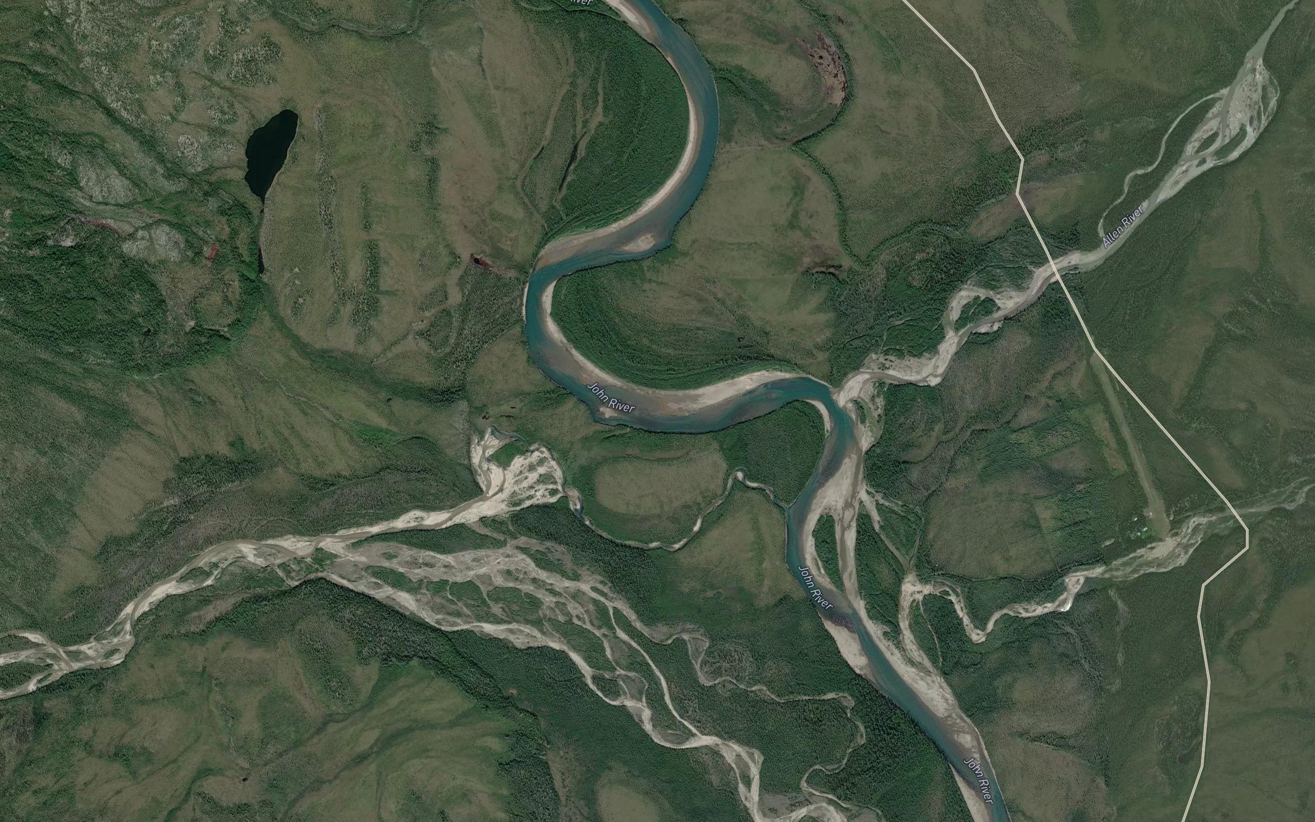 Sixtymile Creek