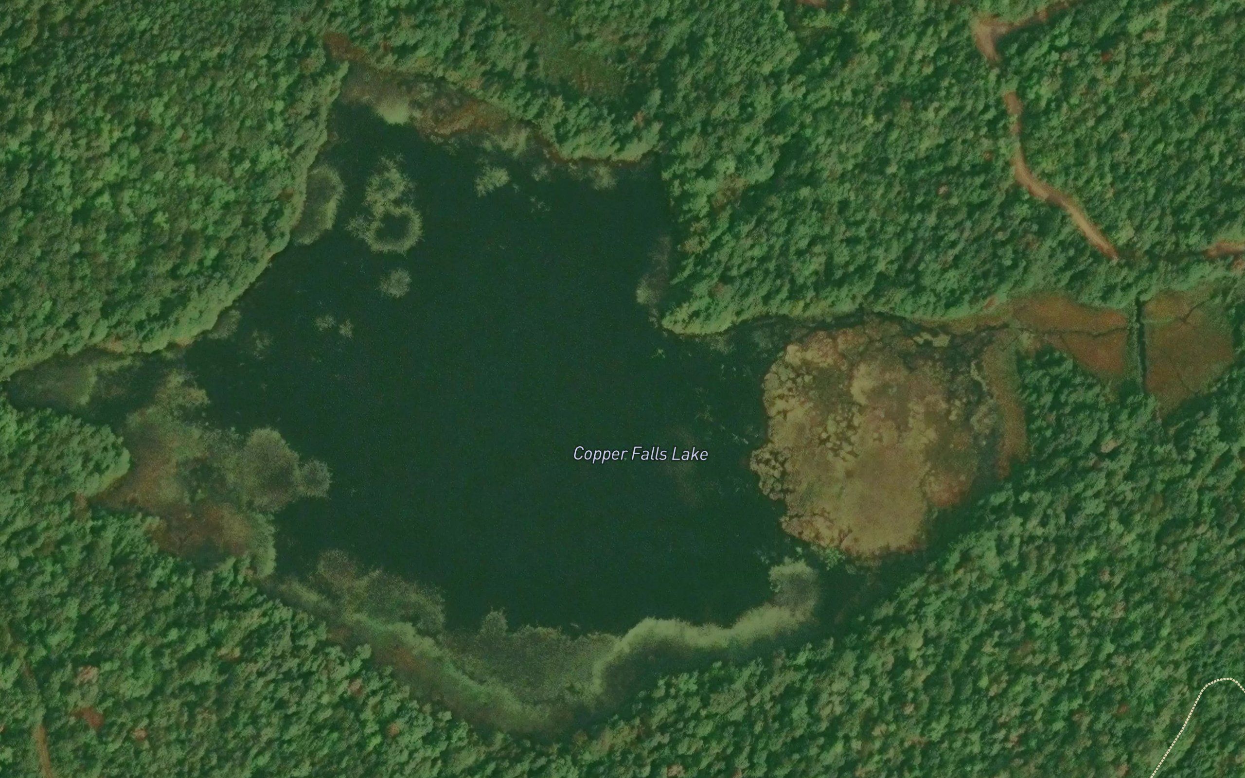 Copper Falls Lake
