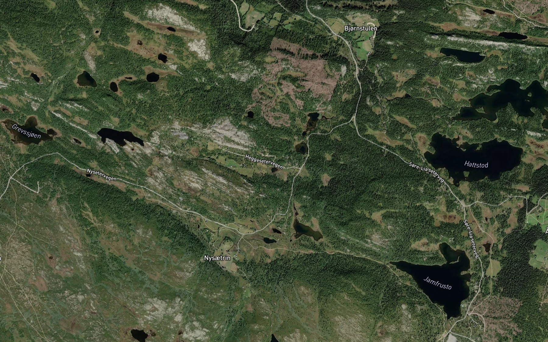 Satellite map of the Buhagatjonna