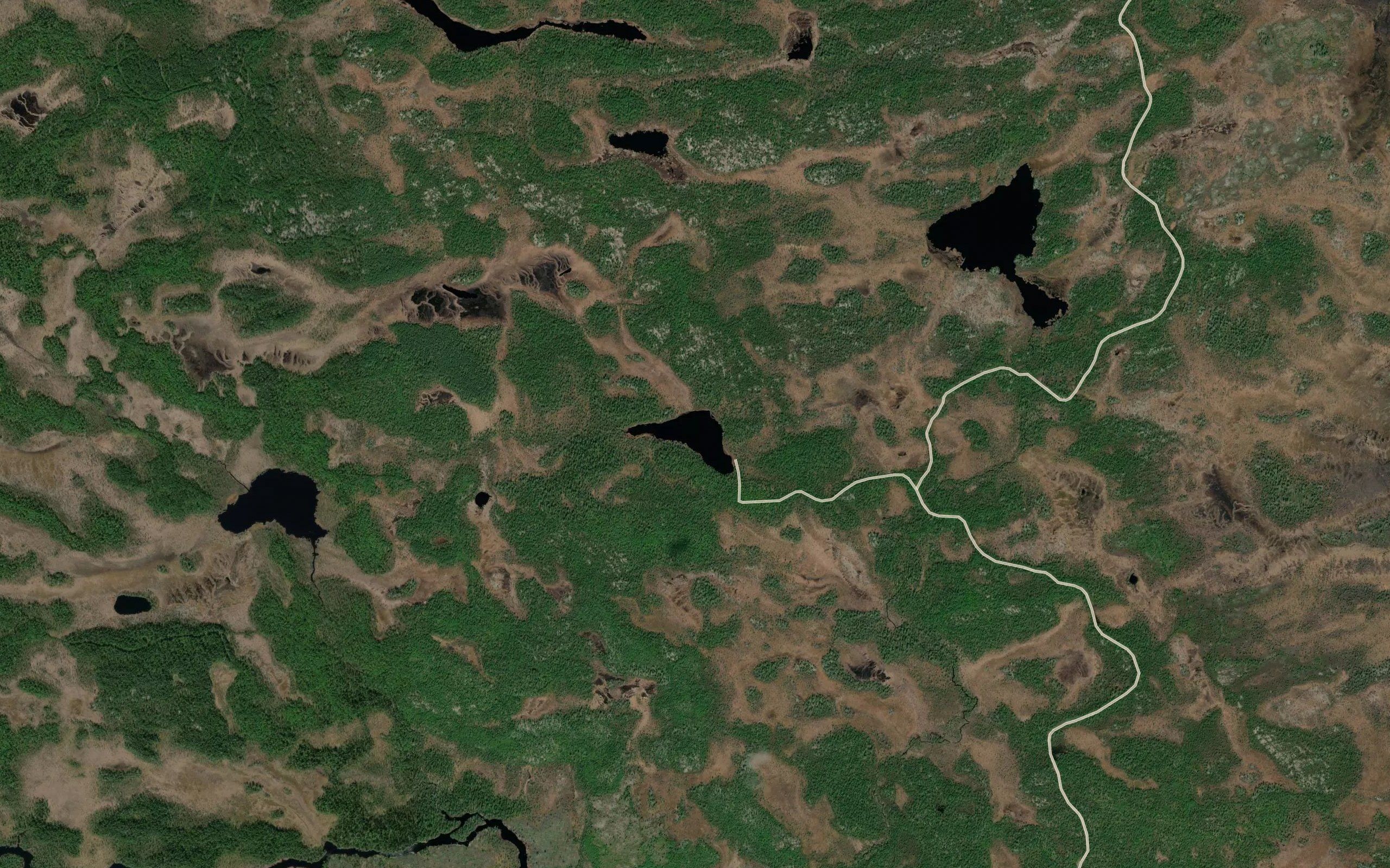 Ozero Temnaya Lambina