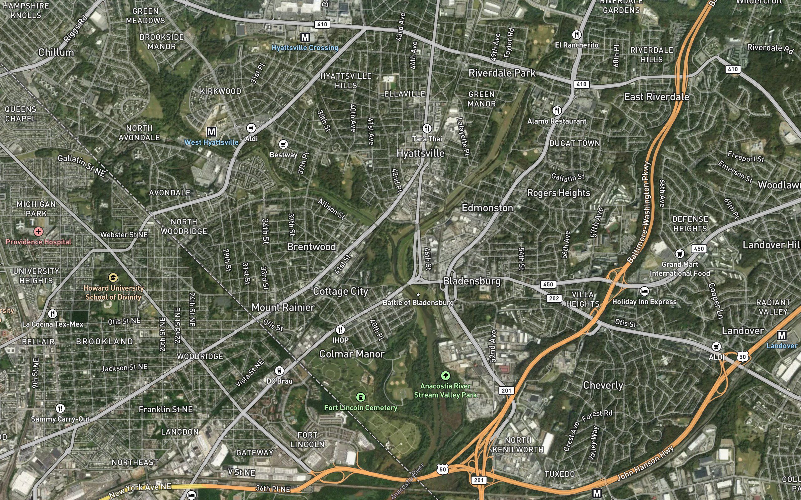 Northeast Branch Anacostia River