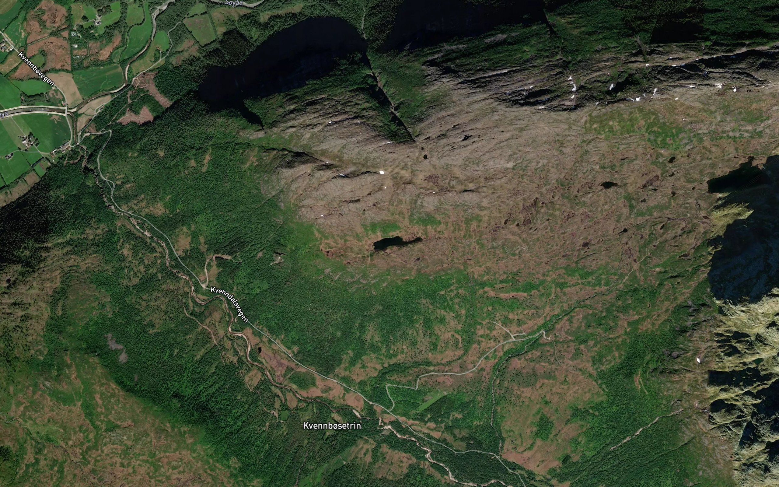 Skardfjellvatnet,heimre