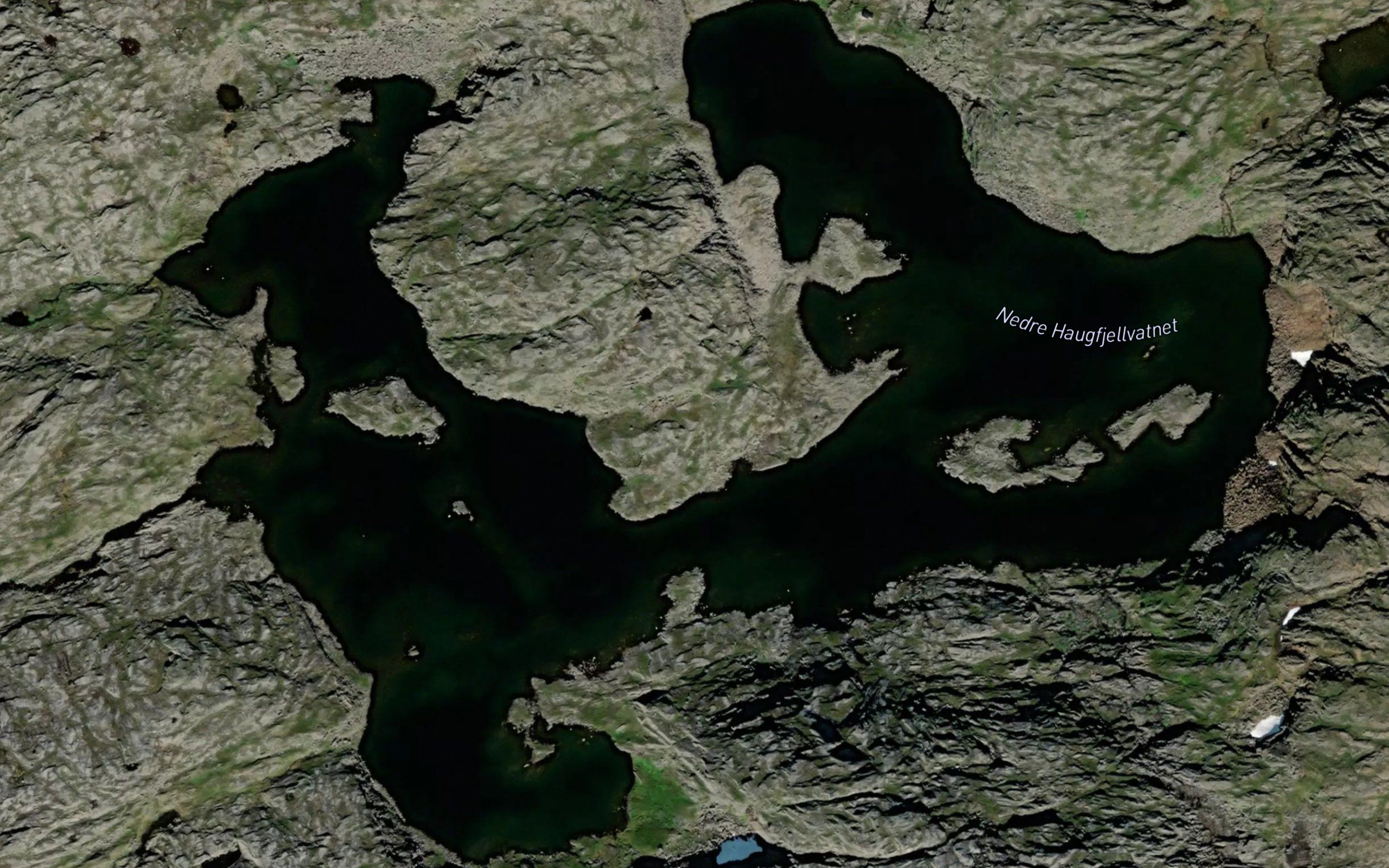Haugfjellvatnet,nedre
