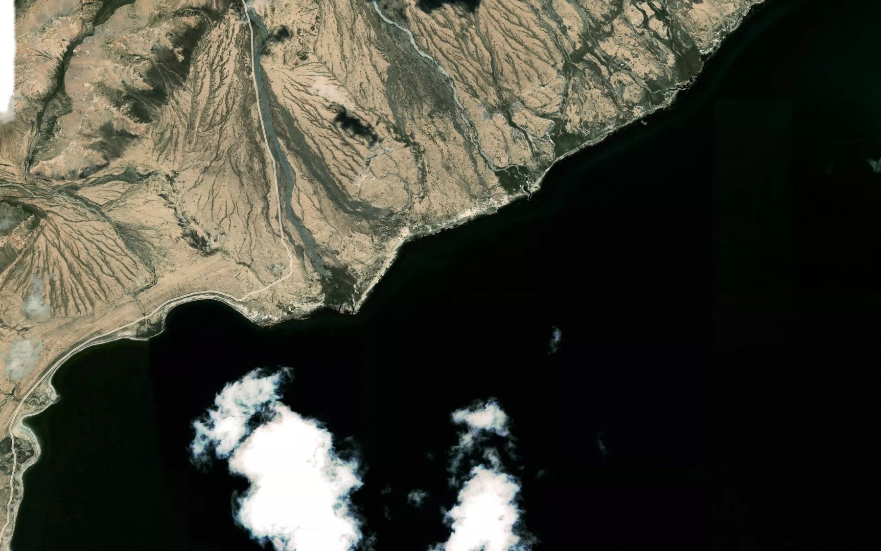 Satellite map of the Karasu