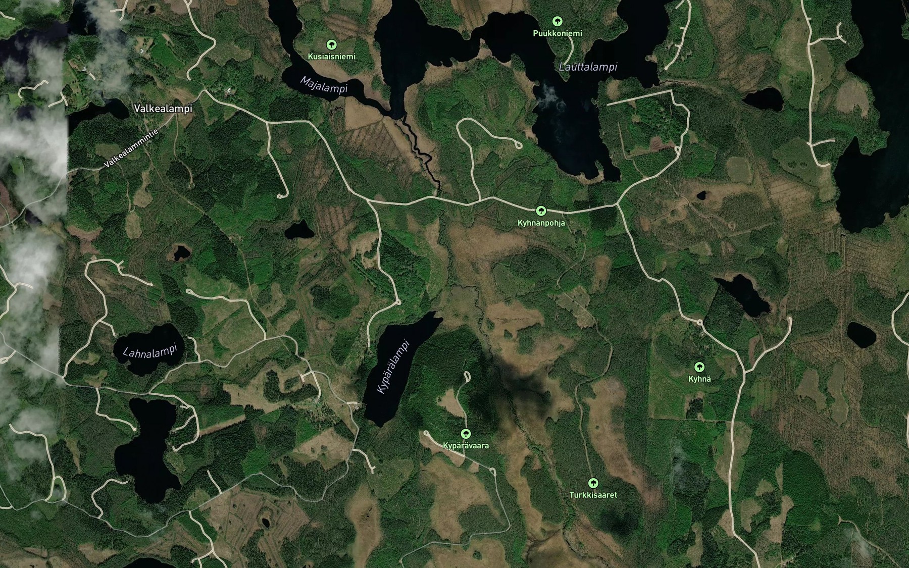 Satellite map of the Kyhonpuro