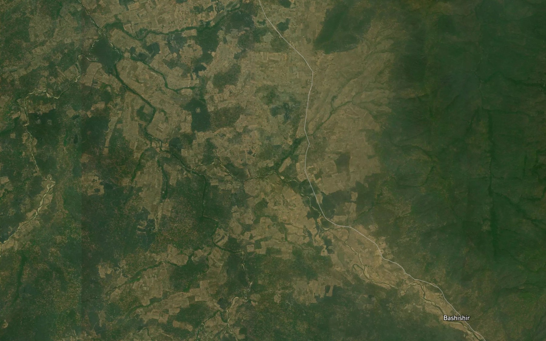Satellite map of the RiverJankasa