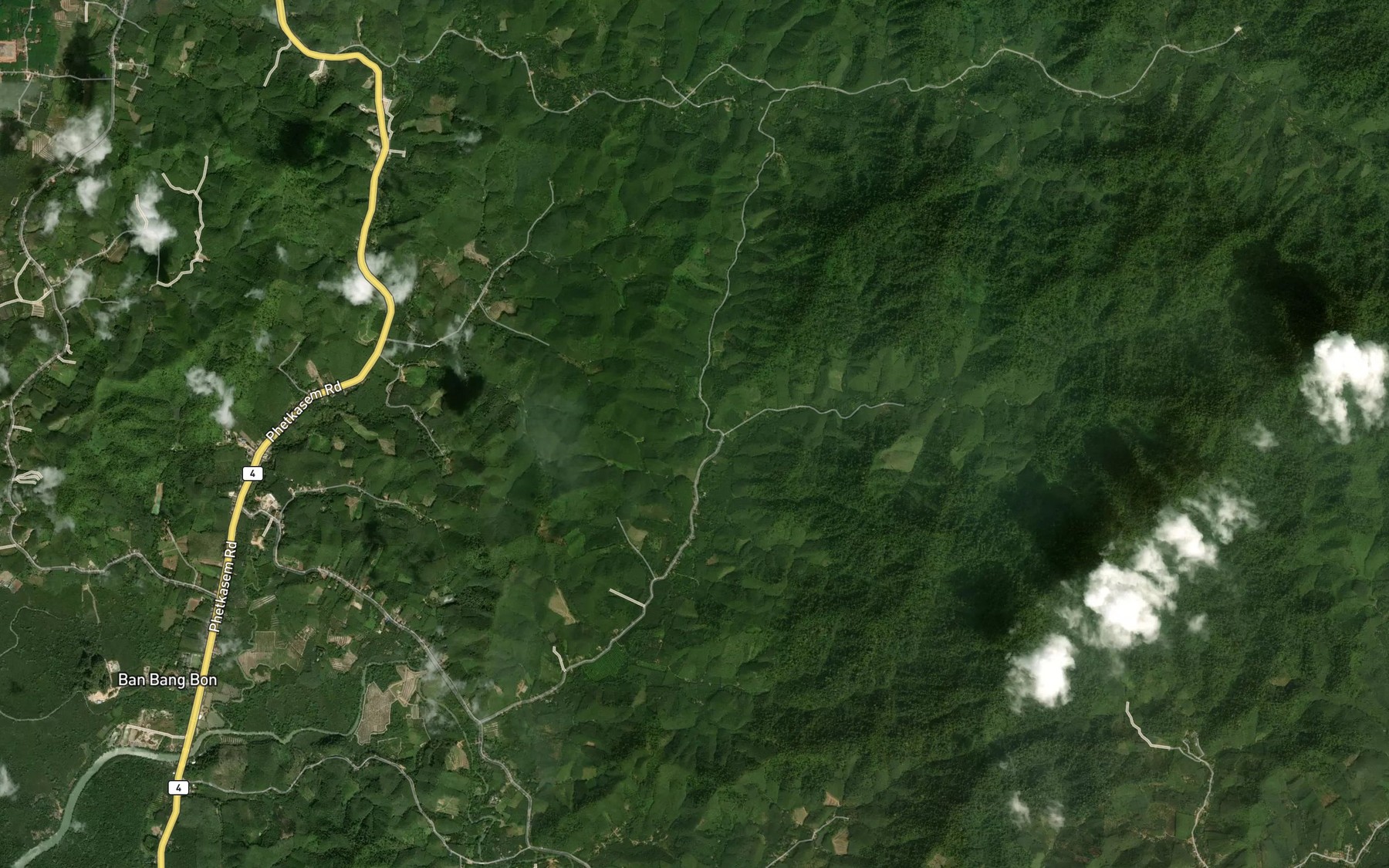 Satellite map of the Ang Kep Nam Huai Chong