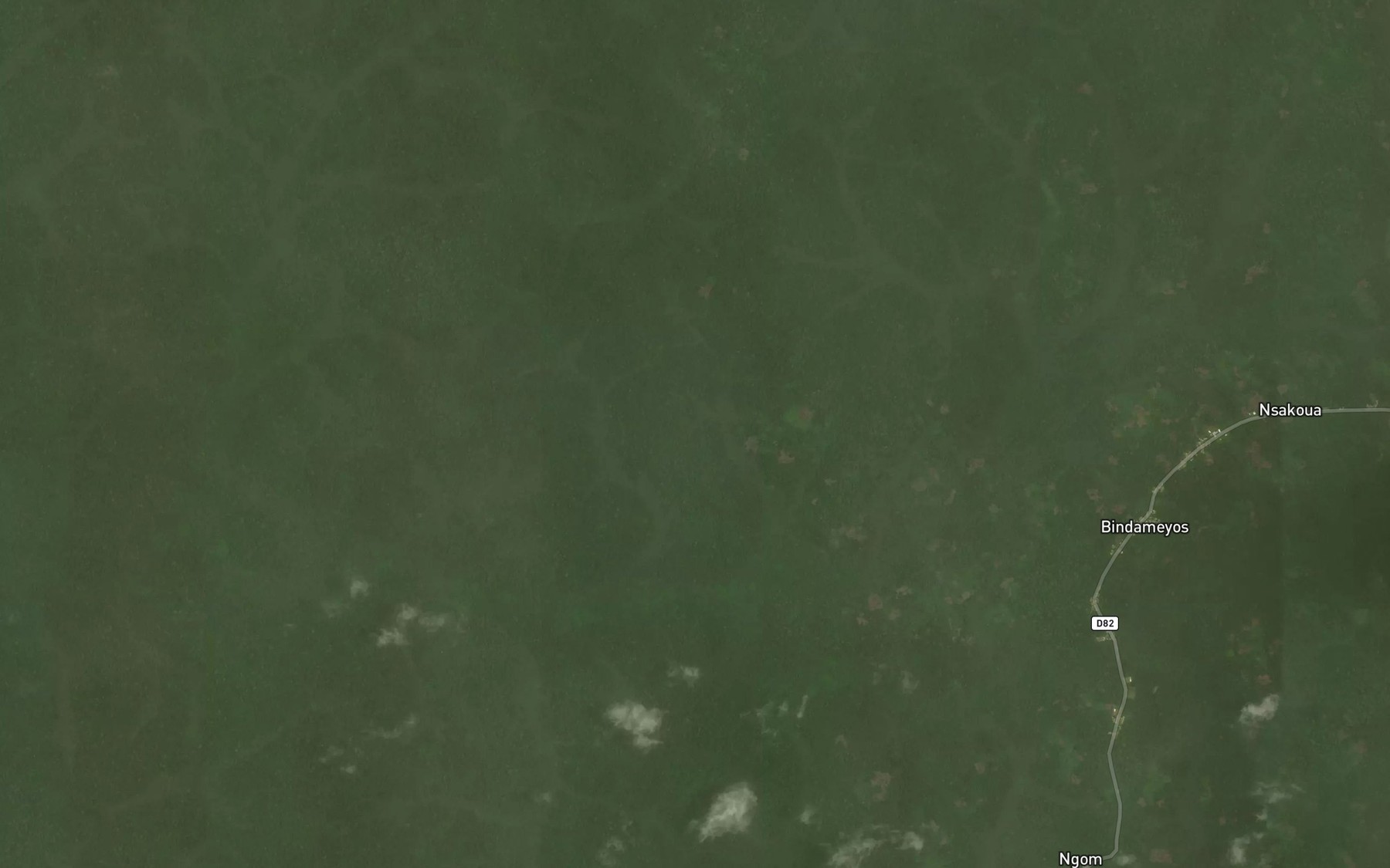Satellite map of the Medjimewine