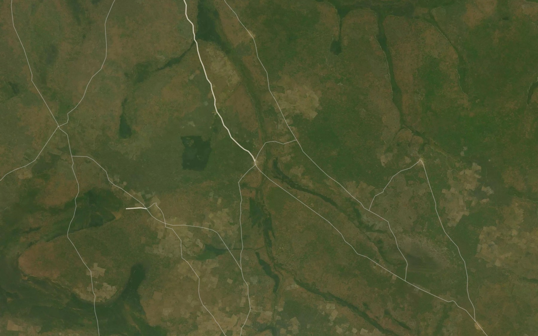 Satellite map of the Caundi