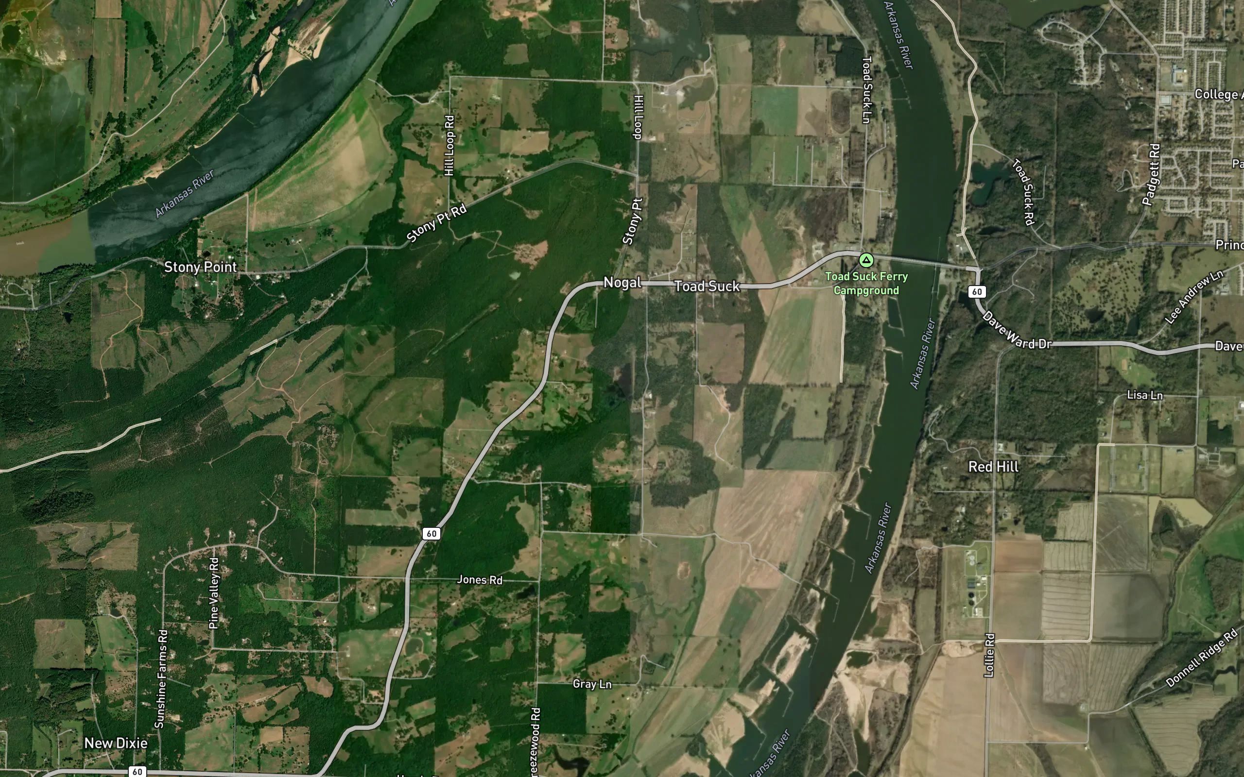 Ouachita Creek Watershed Site Three Reservoir