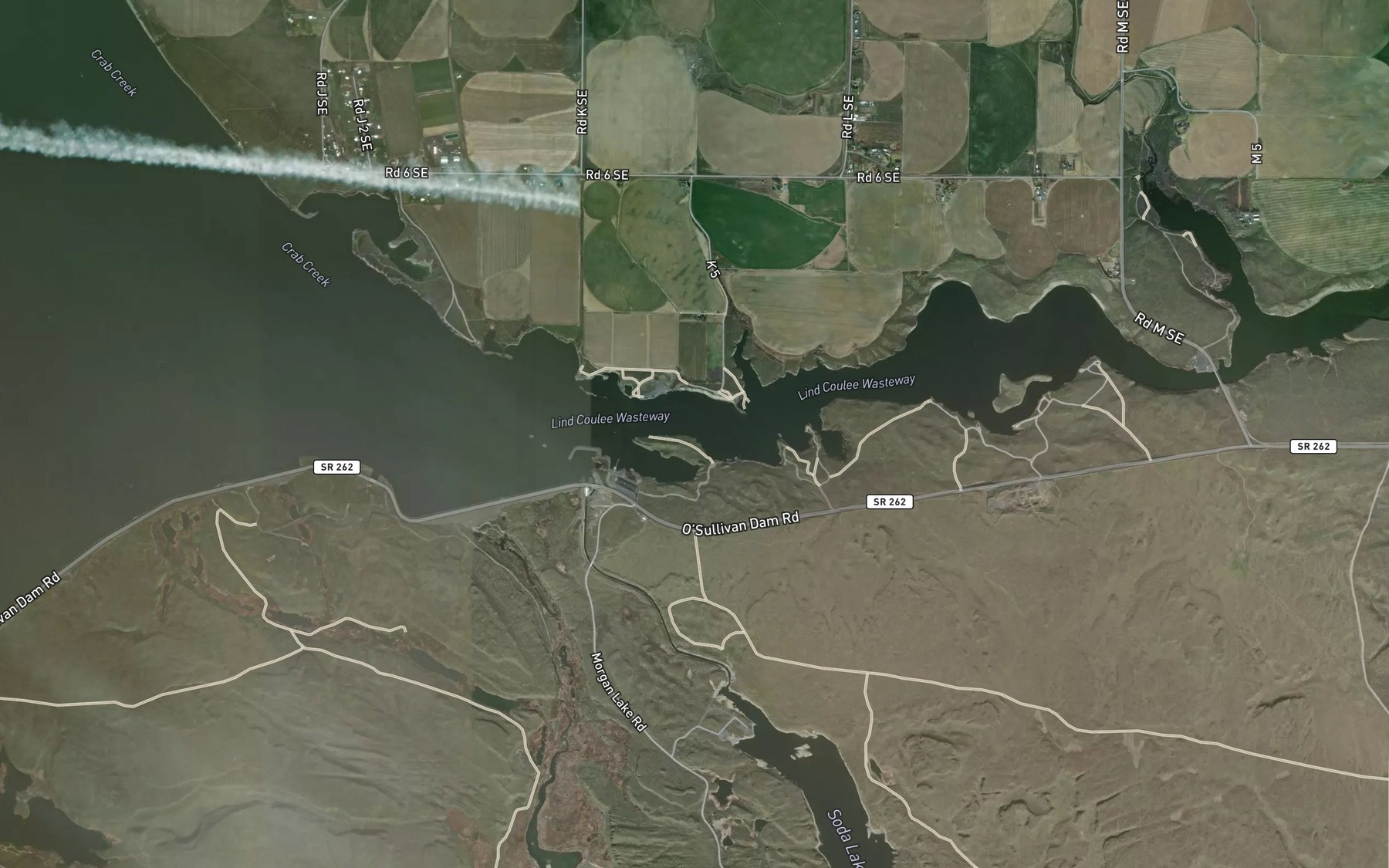 Satellite map of the Spot 6